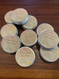 handmade small batch lotion bars with essential oils